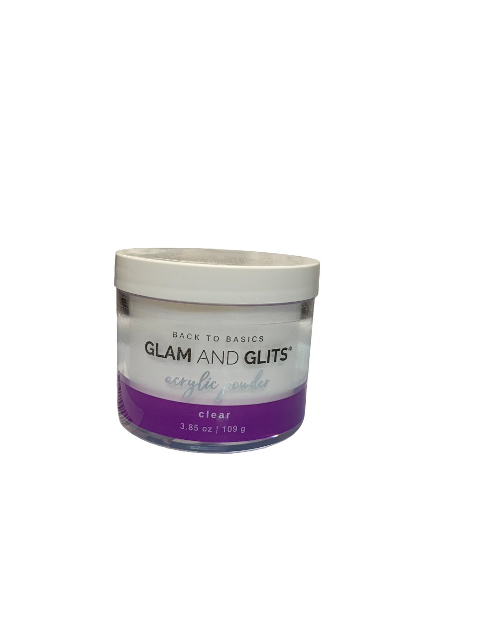 Glam and Glits Acrylic Powder - GLGLC - Clear